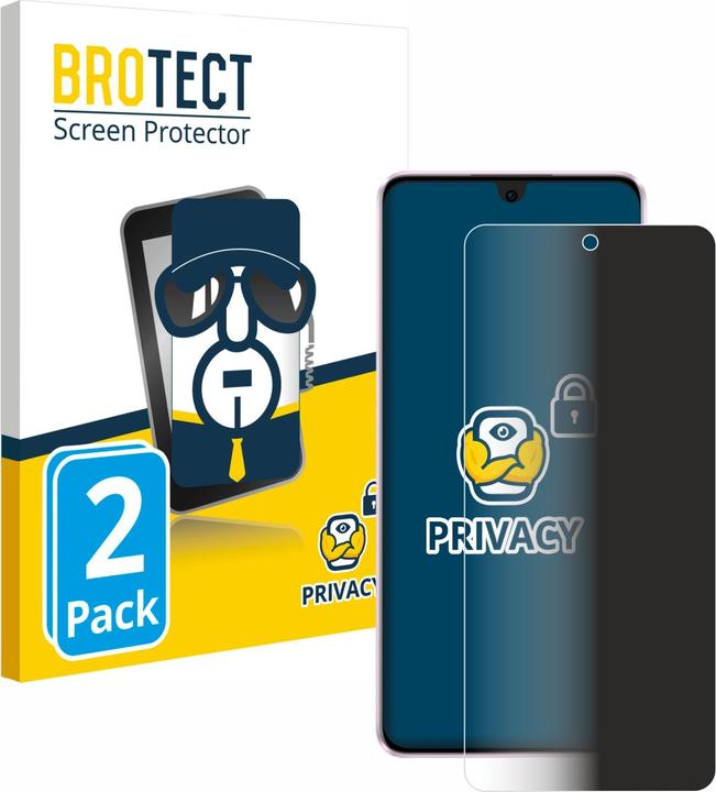 Actual product image BROTECT Anti-spy privacy film Blue light protection film (2 Piece, Oppo Reno 11)
