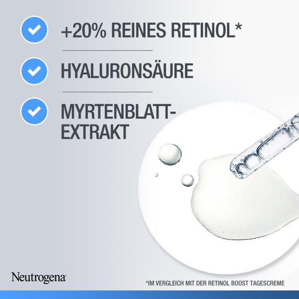 Produktbild Neutrogena Retinol Boost+ Intensive Gesichtspflege (30 ml, Nachtcreme)