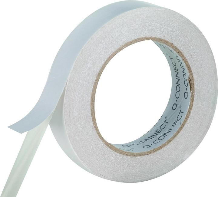 Produktbild Q-Connect Doppelseitiges Montageband, Schaumstoff, 12 mm, 3 m, weiss (105 mm)