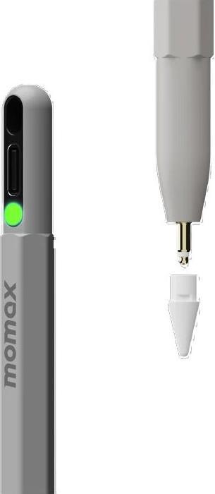 Produktbild Momax Mag.Link Pop Magnetic active Stylus Pen - Grau