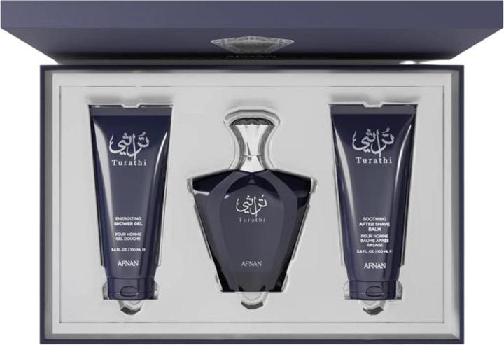 Afnan Turathi Blue (Parfum set)