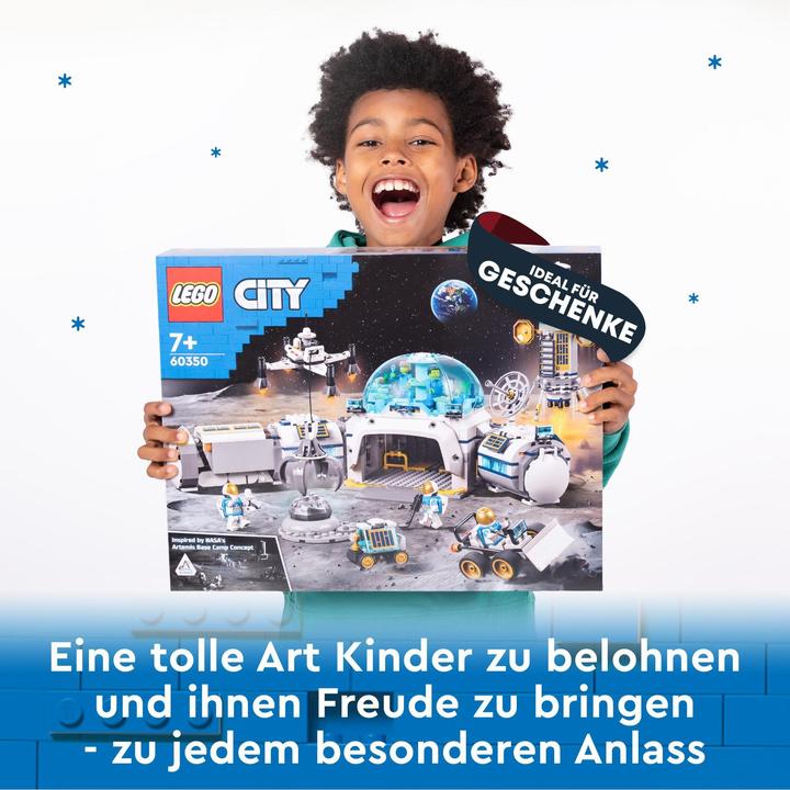 Productafbeelding LEGO Maanonderzoekbasis (60350, LEGO Stad)