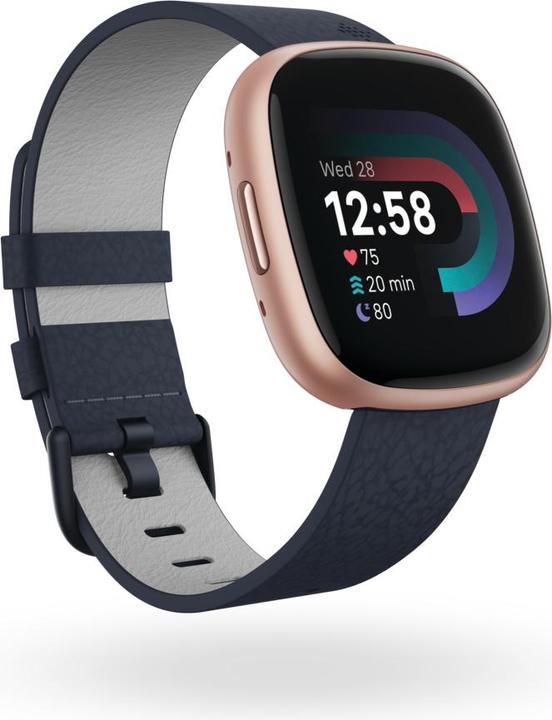 Immagine prodotto Fitbit Nastro (24 mm, Cuoio, Fitbit Versa 3, Fitbit Versa 4, Fitbit Sense 1, Fitbit Sense 2)