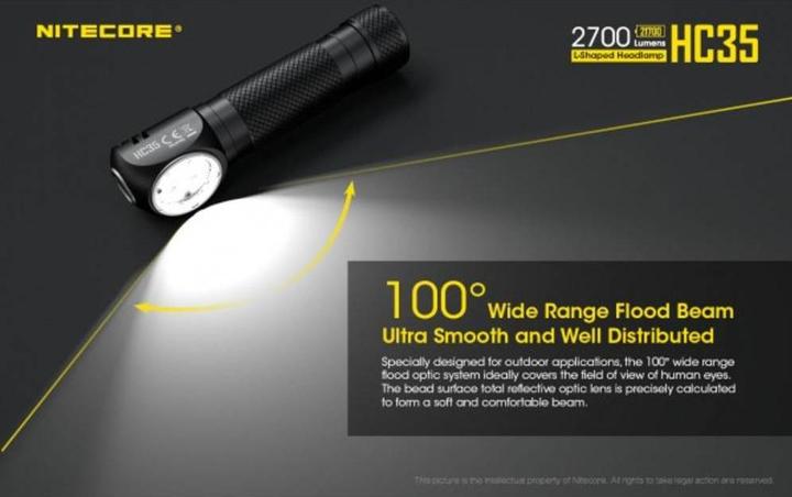 Immagine prodotto Nitecore HC35 incl. NL2140HP (2700 lm)