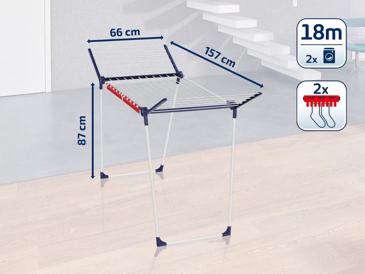 Actual product image Leifheit Pegasus 180 Classic (18 m)