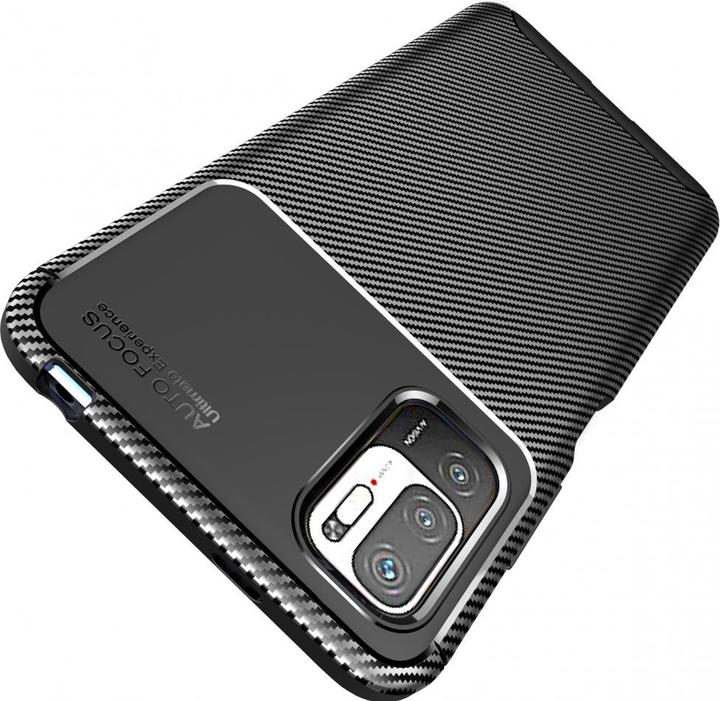 Image du produit Screenguard Xiaomi Redmi Note 10 5G Housse Design en carbone TPU Case (Xiaomi Redmi Note 10 5G)