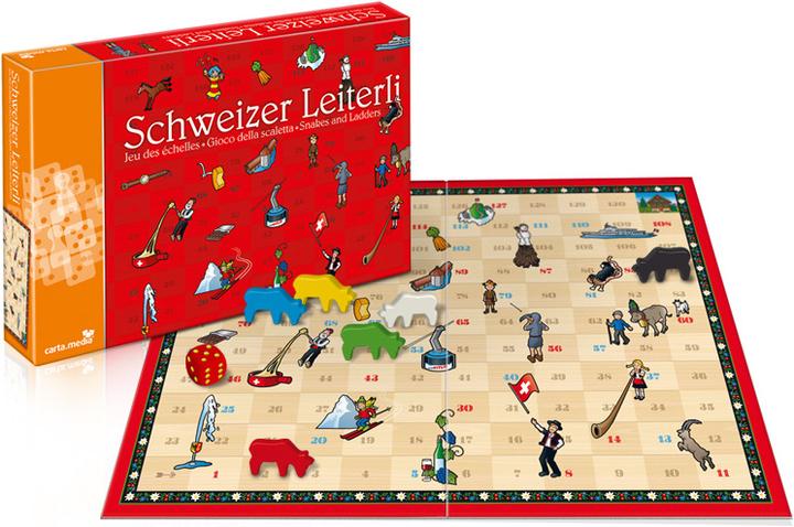 Produktbild Schweizer Leiterlispiel (Deutsch, Englisch, Französisch, Italienisch)