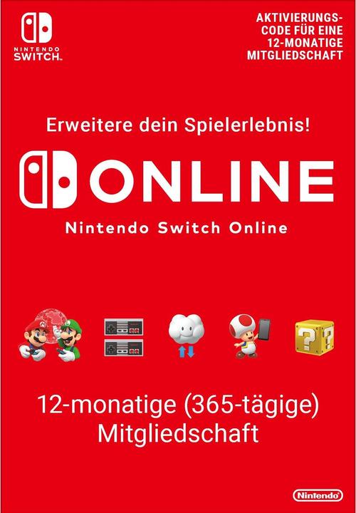 Produktbild Nintendo Switch OLED-Modell (weiss) – Super Mario Bros. Wonder Set + Einzelmitgliedschaft (12 Monate)