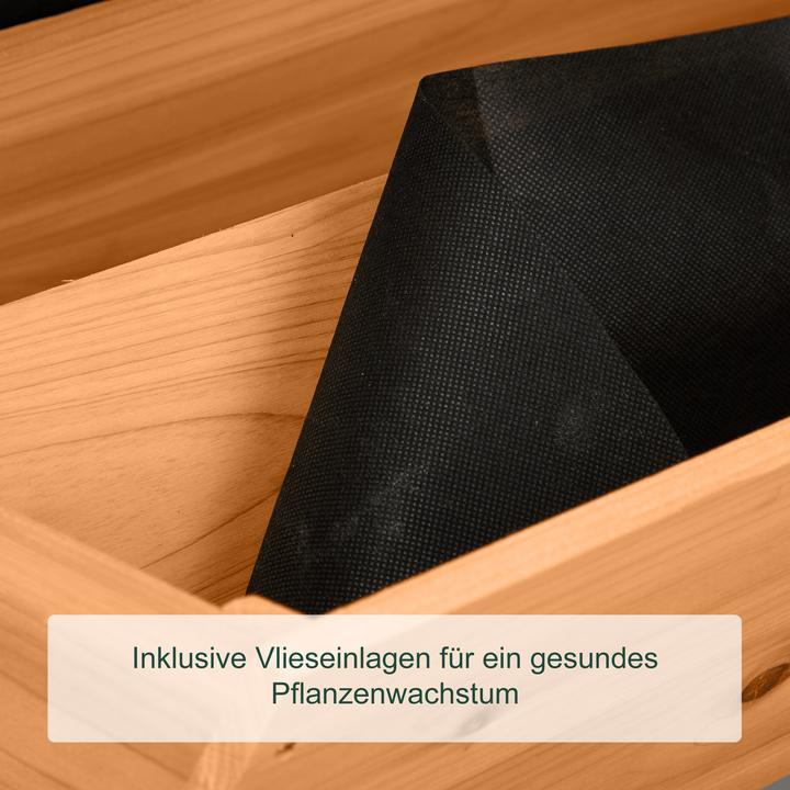 Produktbild Relaxdays Vertikalbeet mit 5 Kästen