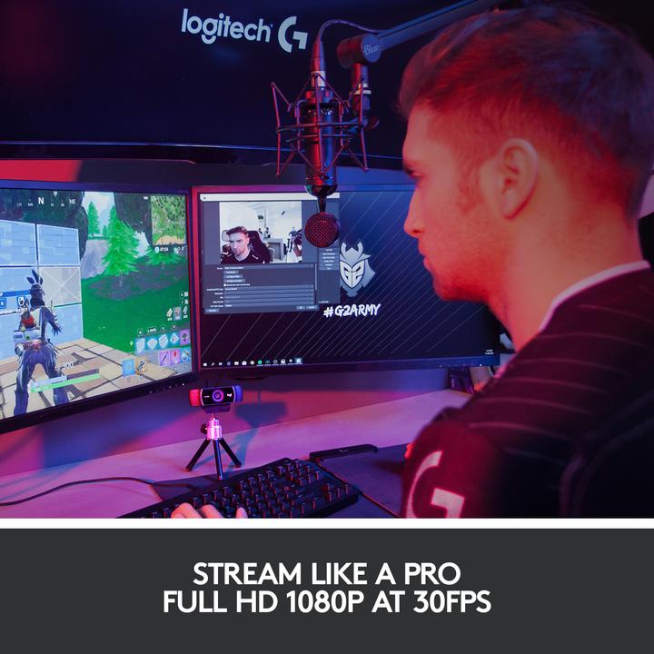 Actual product image Logitech C922 Pro Stream (2 Mpx)