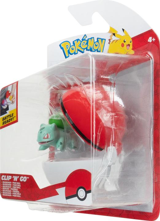 Produktbild Pokémon Clip'n'Go Poké Balls Bisasam