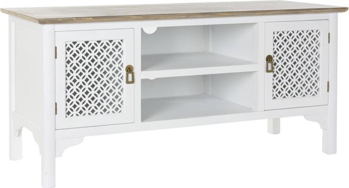Produktbild DKD Home Decor TV furniture 8424001812066 White Multicolour Light brown Fir 120 x 45 x 58 cm