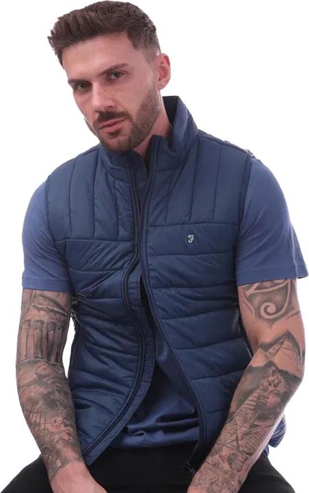Actual product image Farah Mens Arsenal Wadded Gilet (XL)