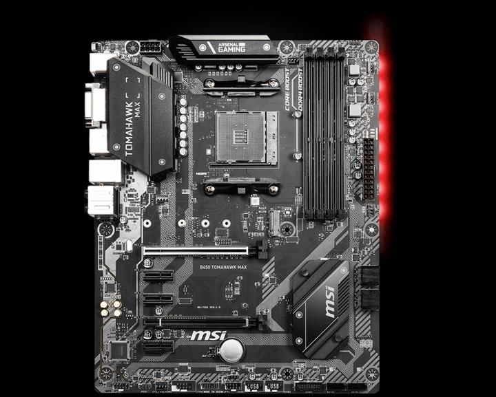 Produktbild MSI B450 TOMAHAWK MAX (AM4, AMD B450, ATX)