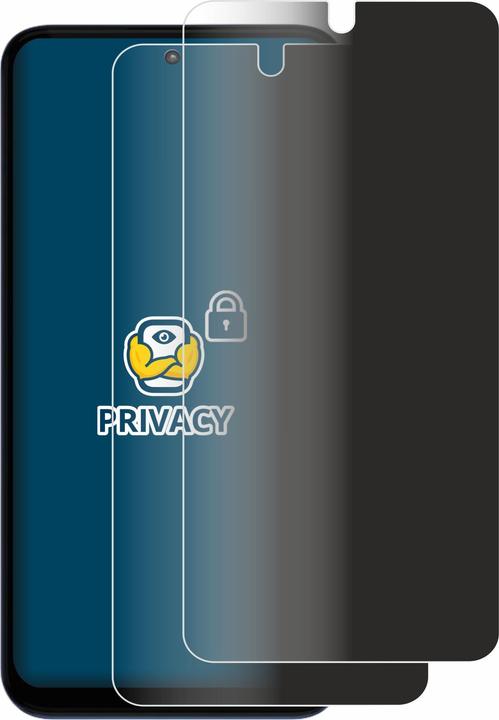 Produktbild BROTECT Sichtschutzfolie Anti-Spy Privacy Folie Blaulicht-Schutz (2 Stück, Motorola Moto G41)