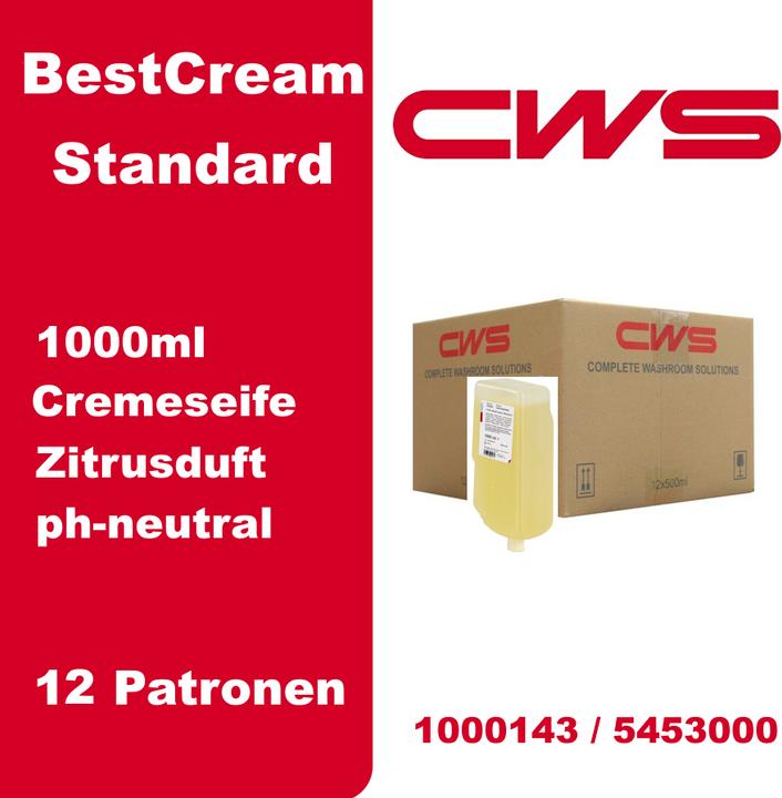 Produktbild CWS Seifencreme (Flüssigseife, 1000 ml)