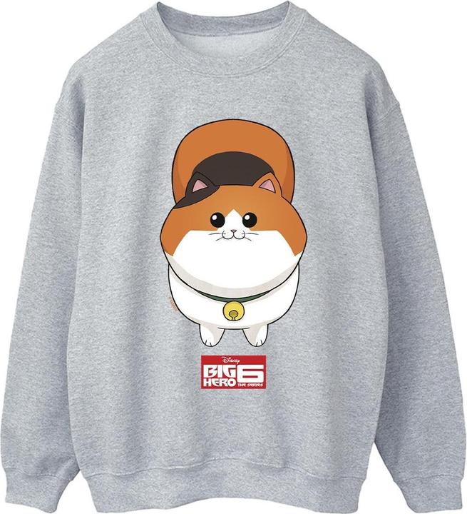 Immagine prodotto Disney Big Hero 6 Baymax Kitten Face Felpa Donna (S)