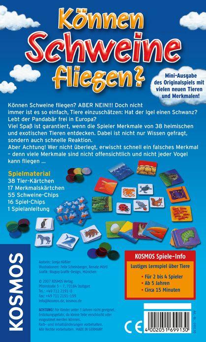 Productafbeelding Kosmos Kunnen varkens vliegen? (Duits)
