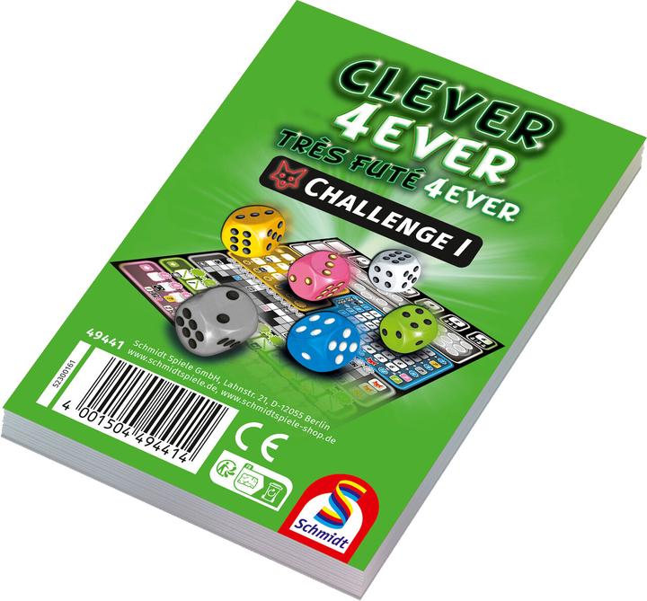 Produktbild Schmidt Spiele Clever 4ever Challenge Block (Deutsch)