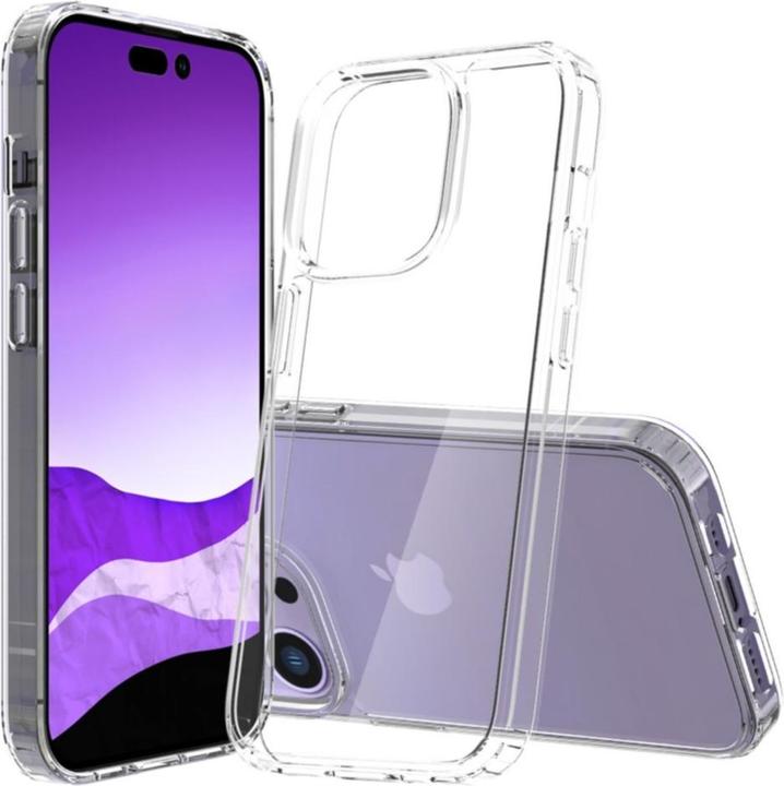 Actual product image Apfelkiste Hybrid cover TPU bumper with acrylic back (Apple iPhone 14 Pro)