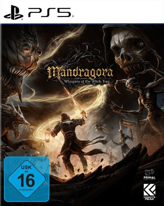 Actual product image Knights Peak Mandragora: Whispers of the Witch Tree (PS5, DE)