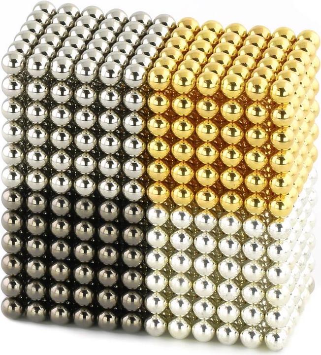 Produktbild Neoballs Kugelmagnete Pistole-Metall - Tesserakt-Kassette