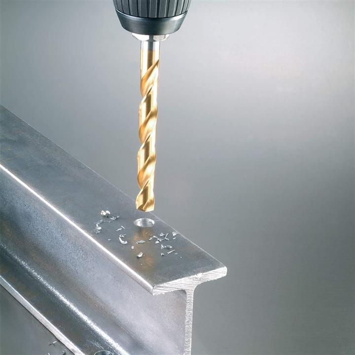 Produktbild Bosch Professional Zubehör 19-teiliges HSS-TiN-Metallbohrer-Set (6 mm, 1 mm, 6.5 mm, 5.5 mm, 10 mm, 1.5 mm, 7 mm, 3 mm, 5 mm, 8.5 mm, 8 mm, 2.5 mm, 9 mm, 3.5 mm, 4.5 mm, 2 mm, 7.5 mm, 9.5 mm, 4 mm)