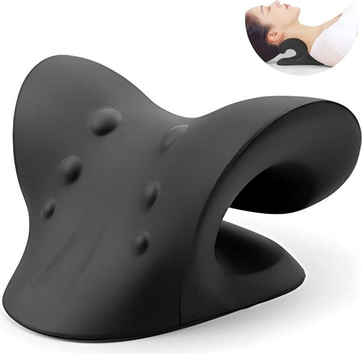 Hermex Nackenstützkissen Massagekissen Nackenkissen Nacken-Massagekissen Nackenstütze
