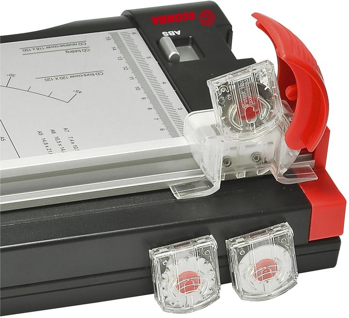 Actual product image Ecobra Safety roll cutter DIN A4 + laminator 2 in 1 version: Roll cutter + laminator (A4)