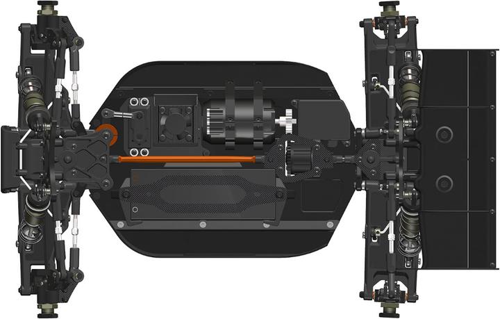 Image du produit HB Racing E819 1/8 Competition Electric Buggy (Kit)