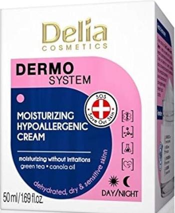 Delia Cosmetics Delia Dermo System Hypoallergenic Day & Night Moisturizing Cream 50Ml (50 ml)