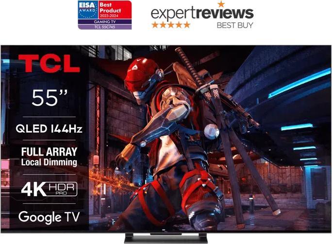 Actual product image TCL QLED 55C743 (2023) (55", QLED, 4K)