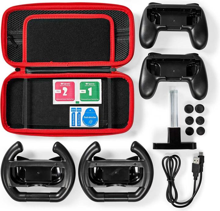 Actual product image Nedis Gaming starter kit | Compatible with: Nintendo Switch (OLED) | 13-in-1 (Switch)