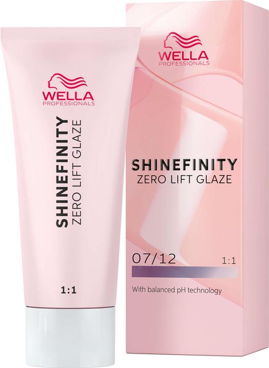 Produktbild Wella Shine Finity 07/12 Mittelblond asch matt 60 ml (07, 12 - Cool Mushroom)