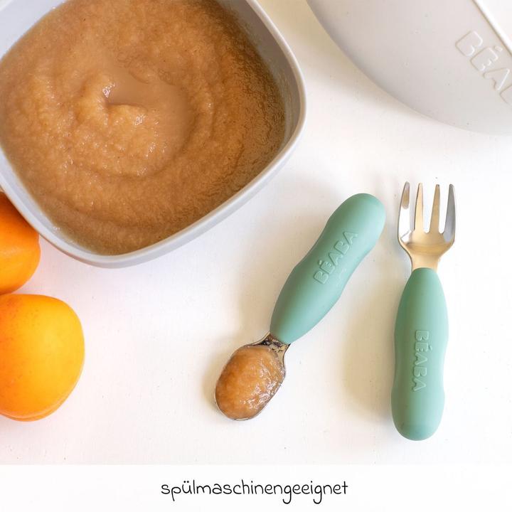 Actual product image Beaba Edelstahllernset (Gabel+Löffel)