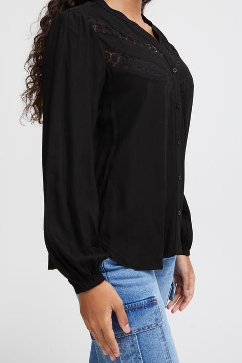 Actual product image B.young BYHABINE VNECK SHIRT 20814307 (44)