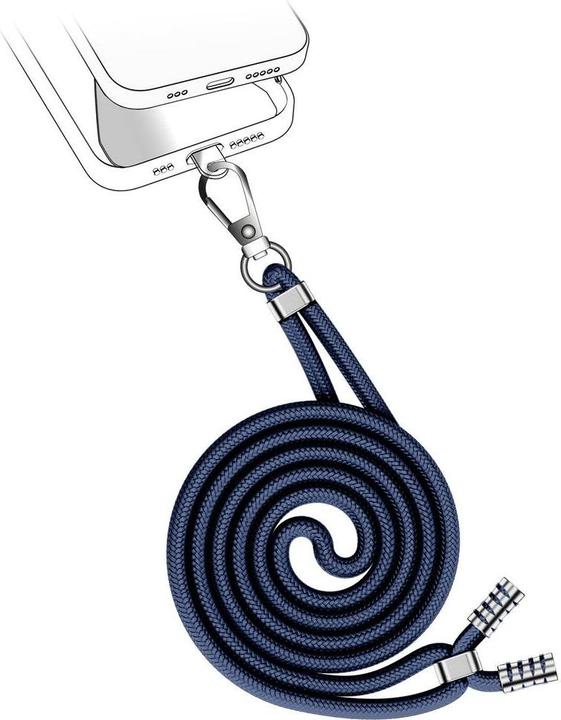 Valenta Universal Handykette Blau, Befestigung: Haken
