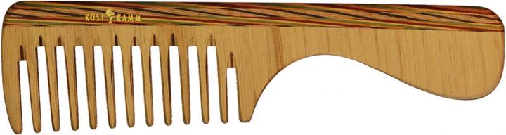 Kost Kamm Griffkamm Holz Bunt BREIT 19cm