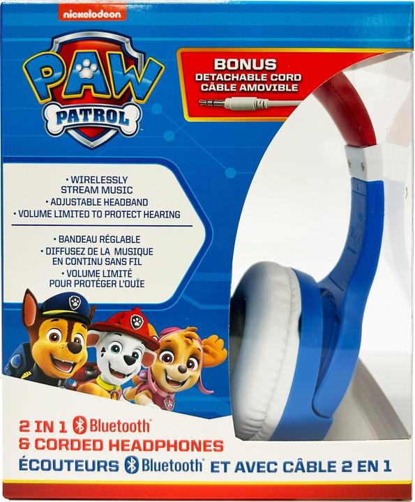 Produktbild Watchitude Ekids – Paw Patrol Bluetooth Kopfhörer