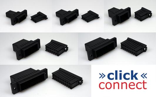 Image du produit Hacker Connecteur multibroche click connect 20 broches 0,2 - 0,5 mm².