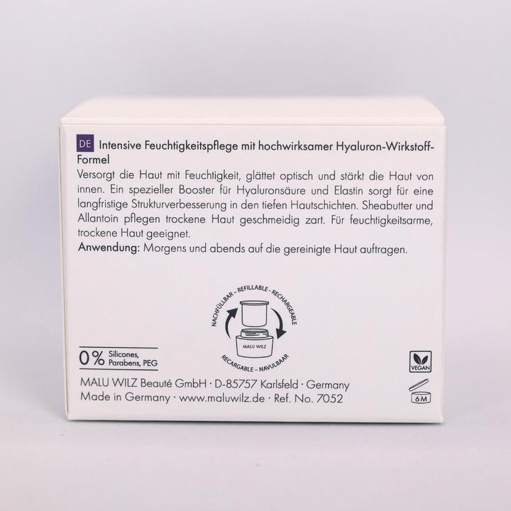 Image du produit Malu Wilz Crème Hyaluronic Active+ Recharge riche (50 ml, Crème 24h)