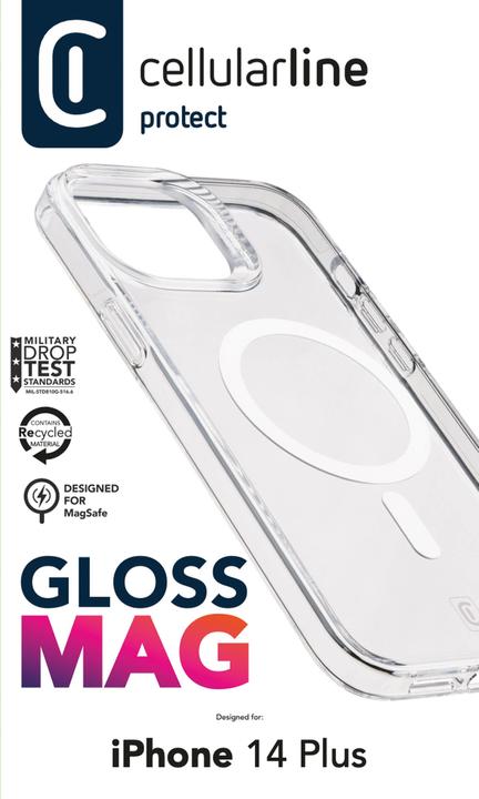Actual product image Cellularline Gloss Mag Case (Apple iPhone 14 Plus)