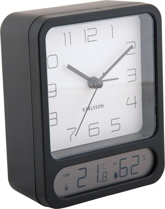 Karlsson Digital alarm clock Duo Black