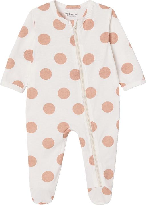 Actual product image Vertbaudet 3er-Pack Baby Strampler mit Reissverschluss BASICS (50)