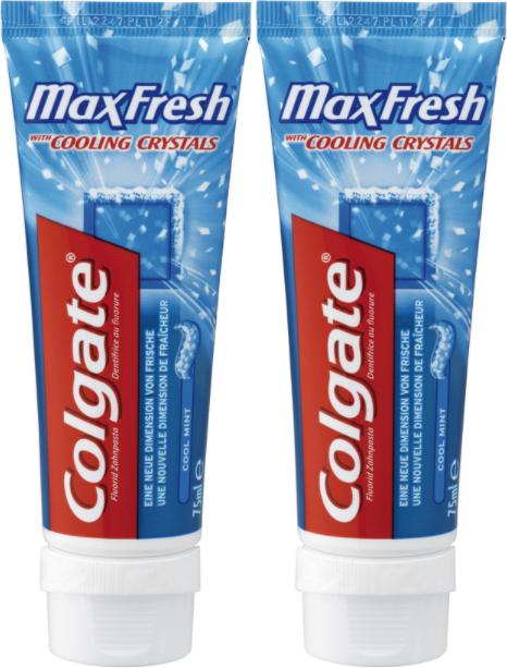 Produktbild Colgate Max Fresh Cool Mint Zahnpasta Duo (150 ml)