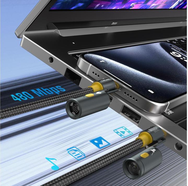 Produktbild 4smarts 3in1 USB-C Kabelset Explorer (1.50 m, USB 3.2 Gen 1)