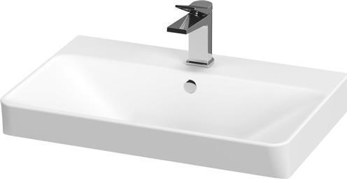 Actual product image Cersanit Håndvask Mille 60x41cm, rengøringsvenlig (410 mm, 600 mm)