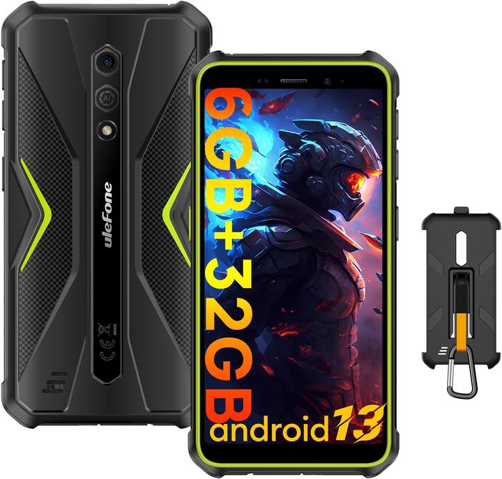 Immagine prodotto Ulefone Armor X12 (32 GB, Meno verde, 5.45", Doppia SIM, 13 Mpx, 4G)