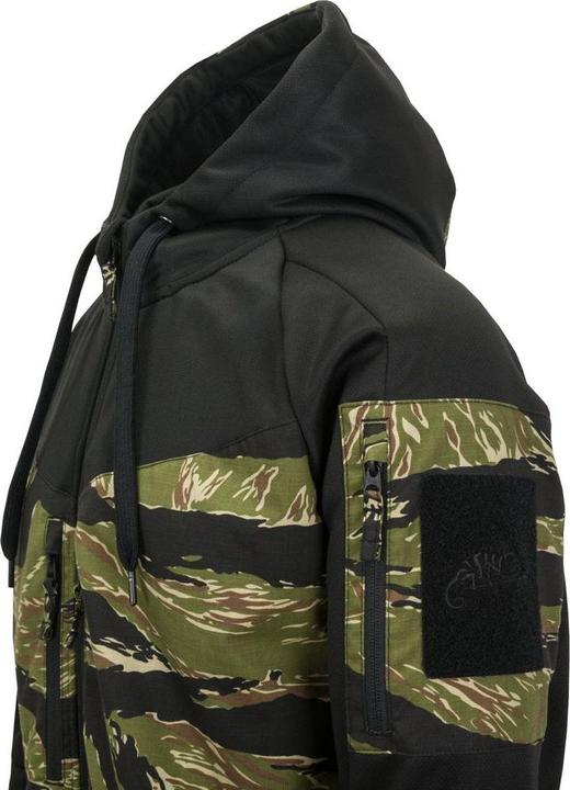 Immagine prodotto Helikon Felpa con cappuccio Rogue (FullZip)® nera a righe tigrate - M (M)