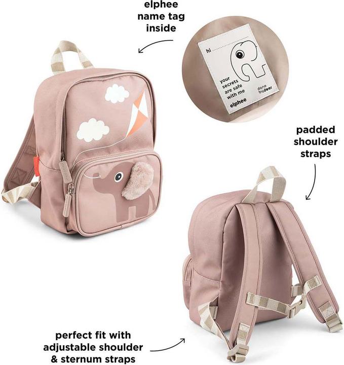 Produktbild Done by Deer Kinderrucksack Elphee Pink 4 L (4 l)